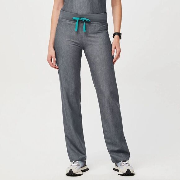 Figs Livingston Basic Scrub Pants women’s grey size xxl 2xl - Picture 1 of 5